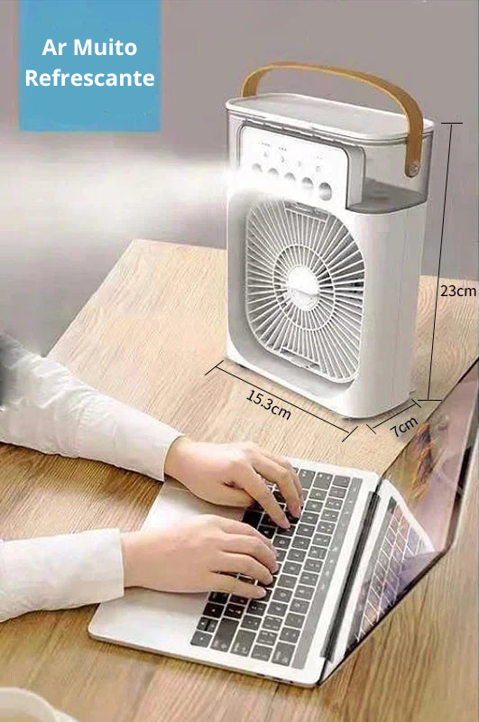 Ventilador Umidificador 3 em 1