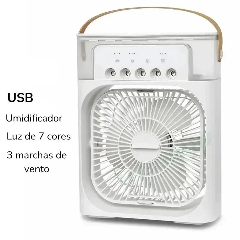 Ventilador Umidificador 3 em 1